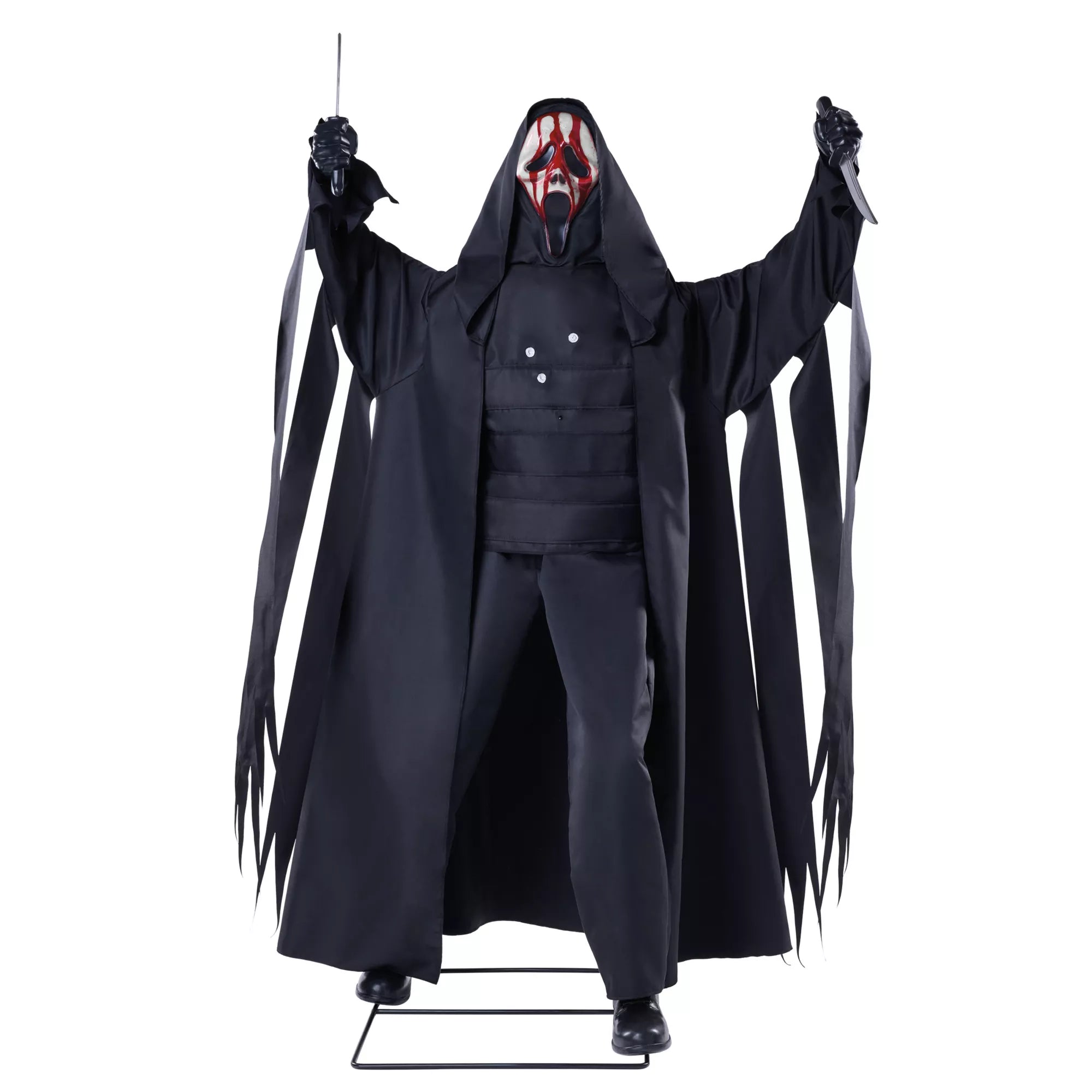 6 Ft 8 In Ghost Face Animatronic