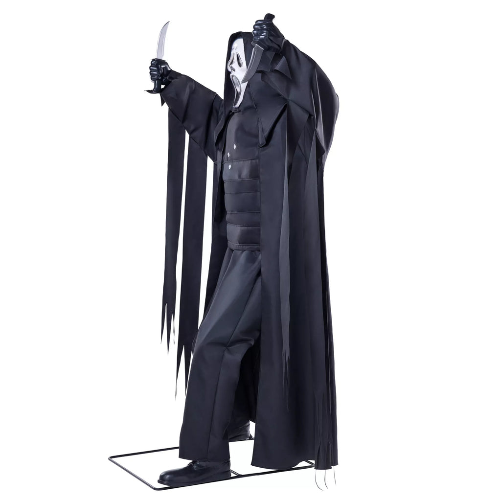 6 Ft 8 In Ghost Face Animatronic