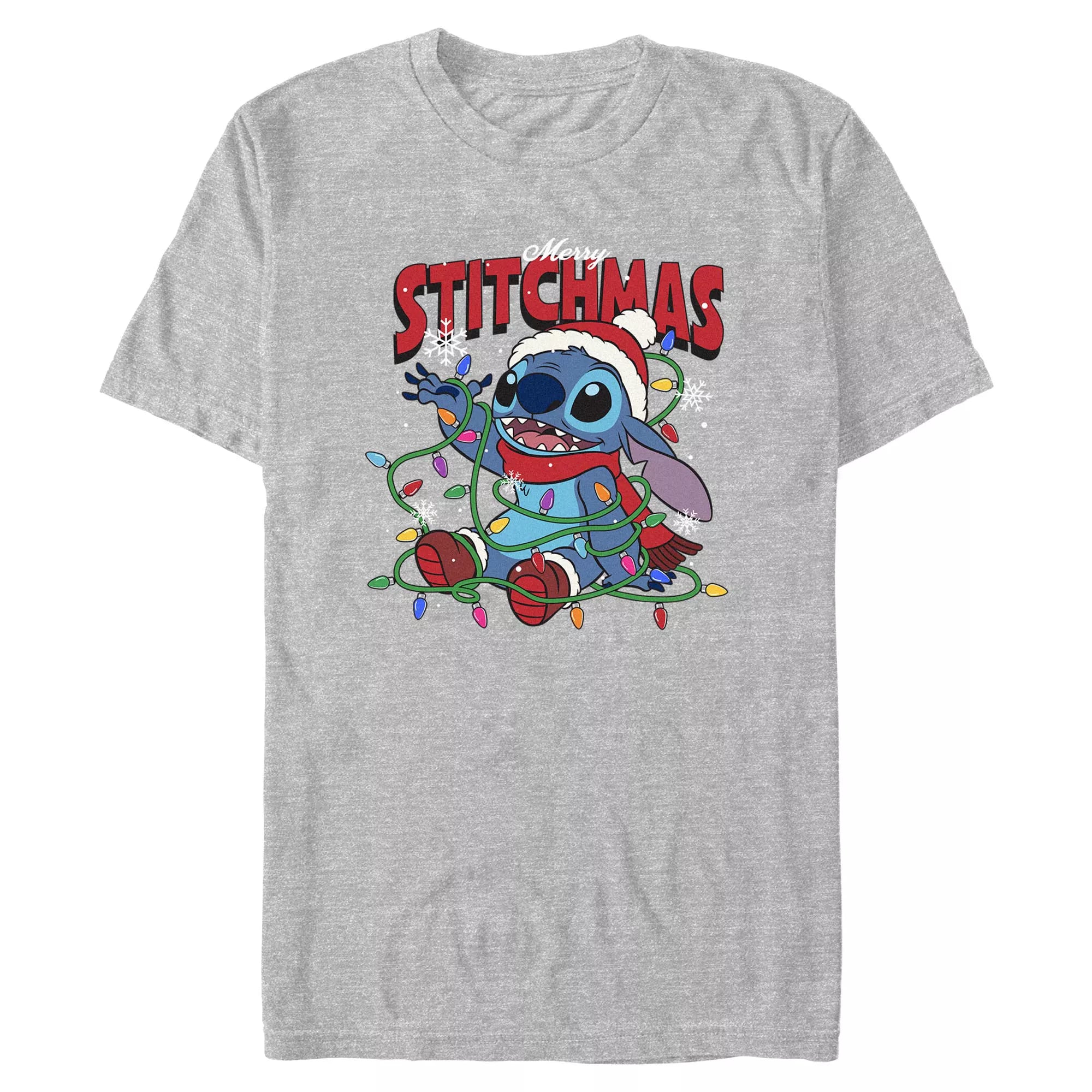Merry Stitchmas T Shirt - Lilo & Stitch