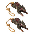 Hanging Zombie Rat Static Props - 2 Pack