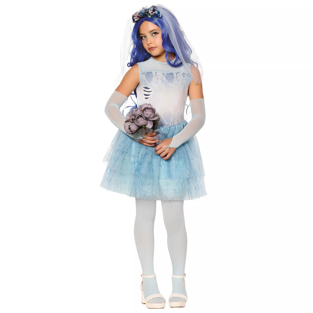 Kids Emily Dress Costume - Corpse Bride