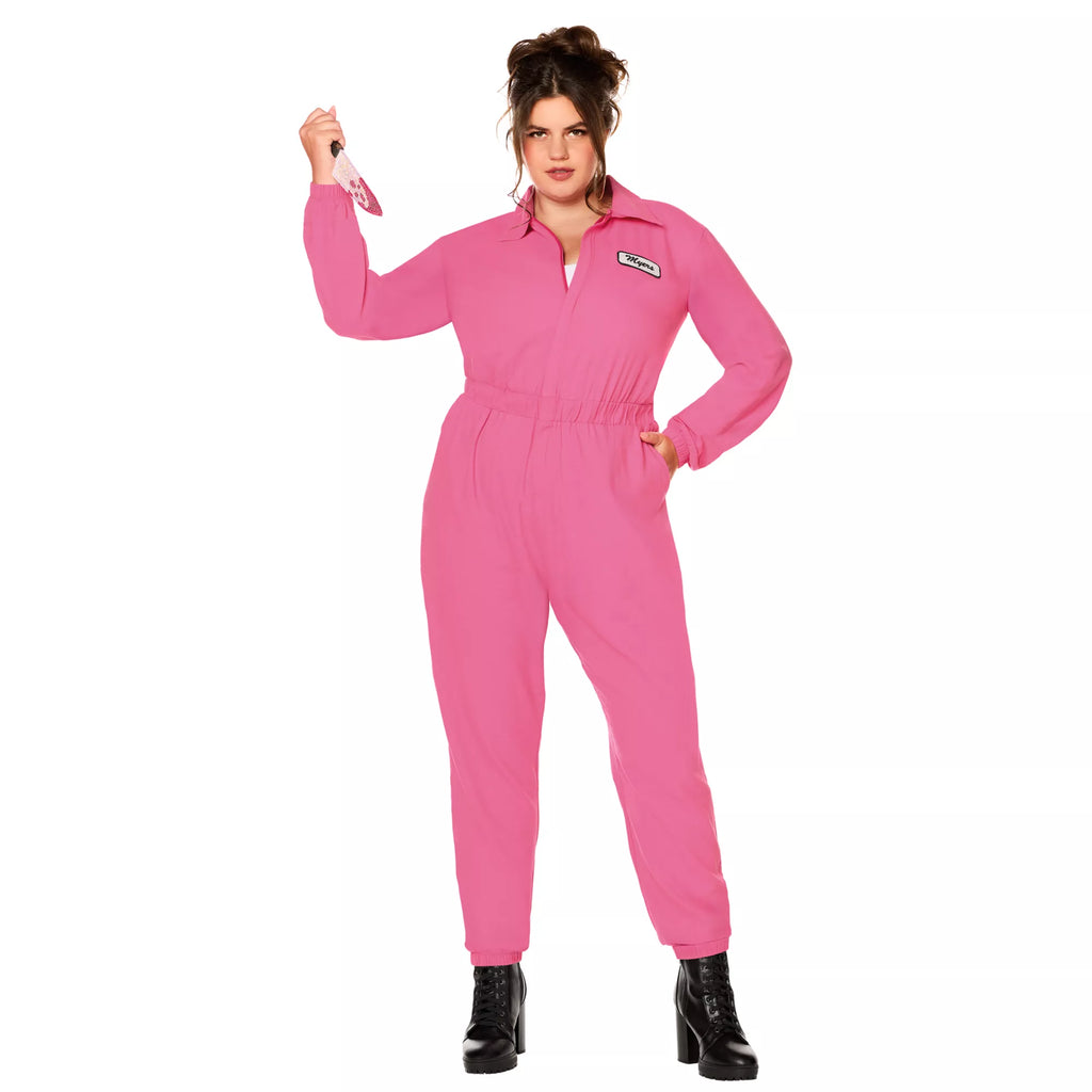 Adult Pink Michael Myers Jumpsuit Costume - Halloween II