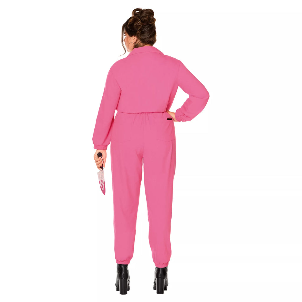 Adult Pink Michael Myers Jumpsuit Costume - Halloween II
