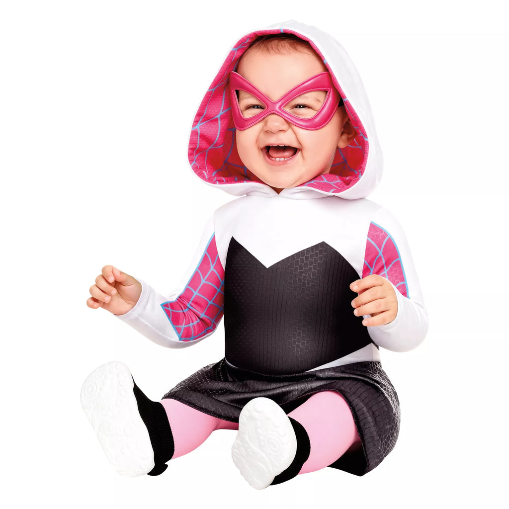 Baby Ghost-Spider Dress Costume - Spider-Man Classic