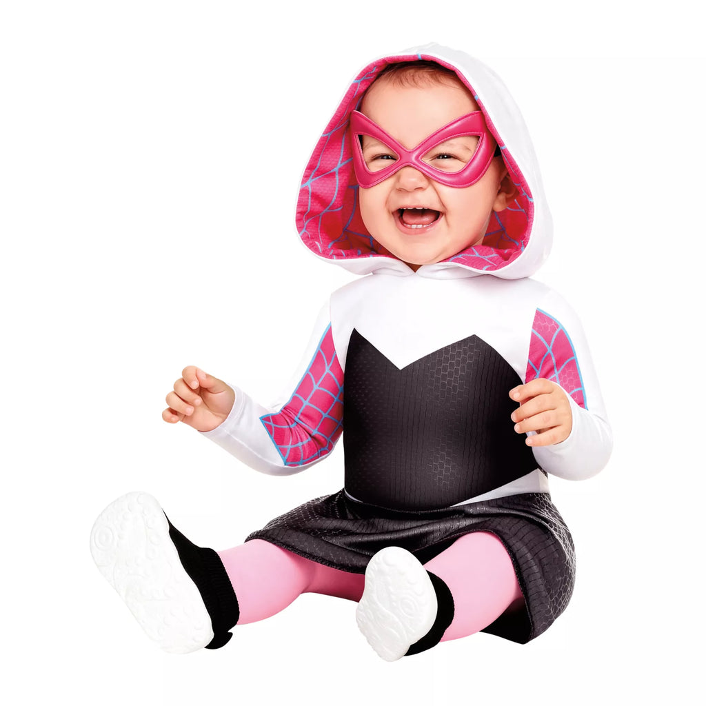 Baby Ghost-Spider Dress Costume - Spider-Man Classic