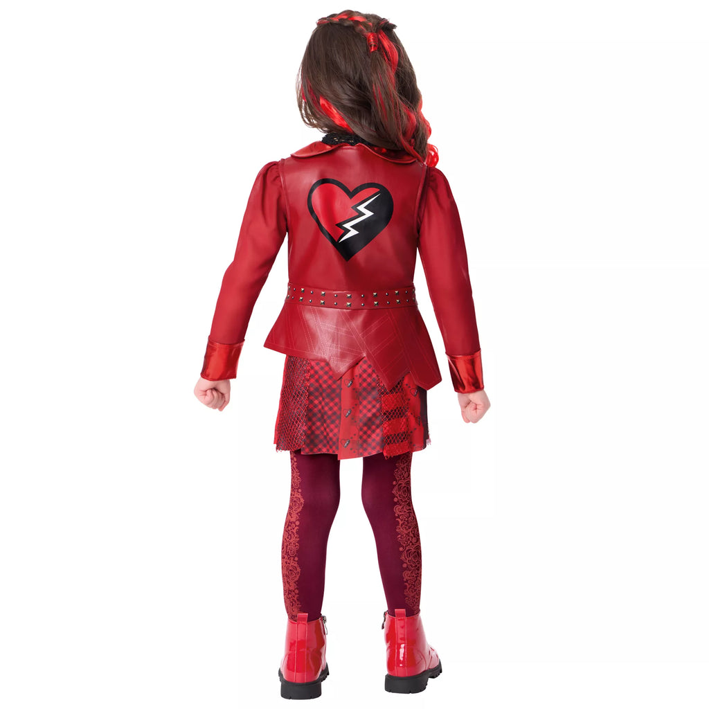 Toddler Red Dress Costume - Descendants: Wicked Wonderland