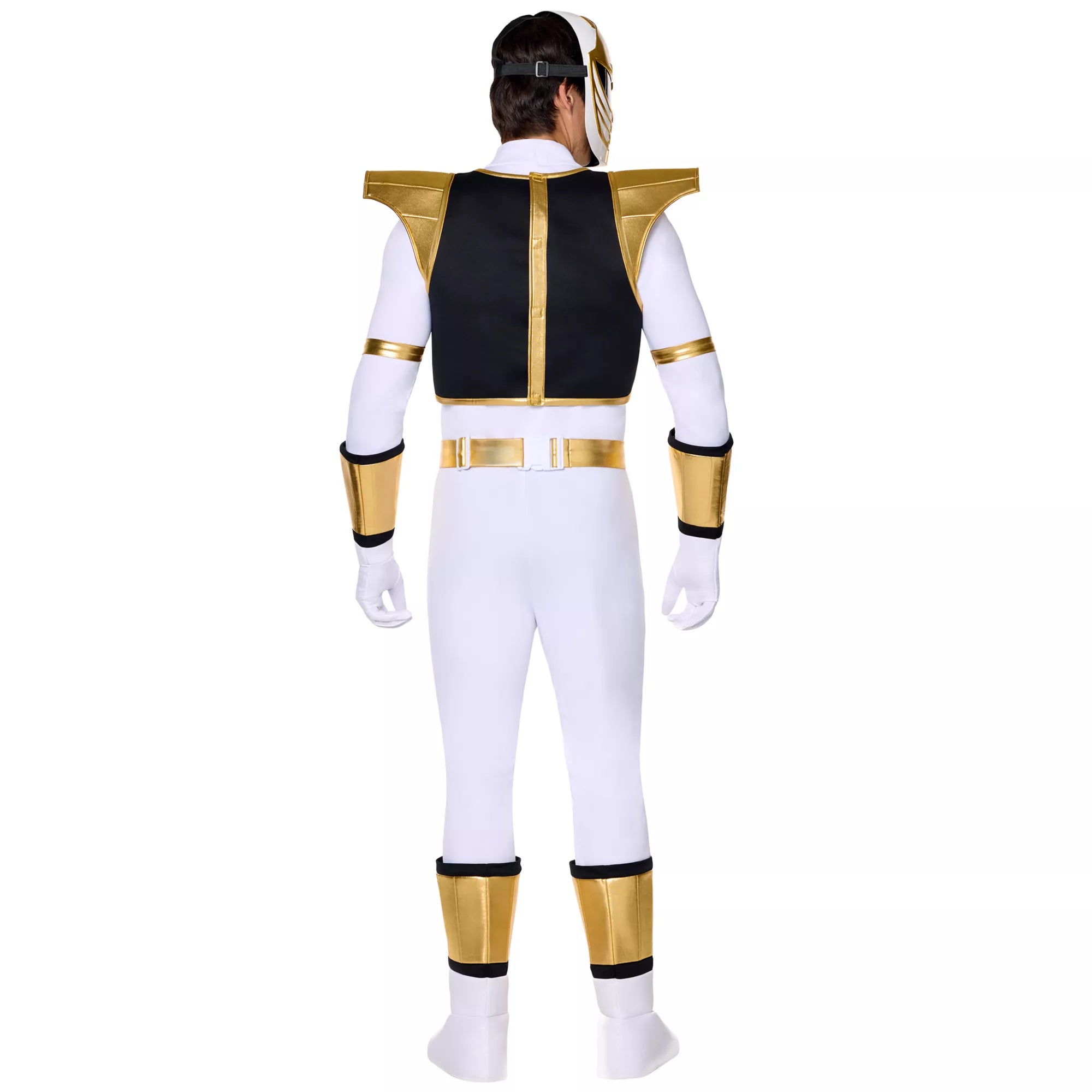 Adult White Power Ranger Costume - Mighty Morphin Power Rangers