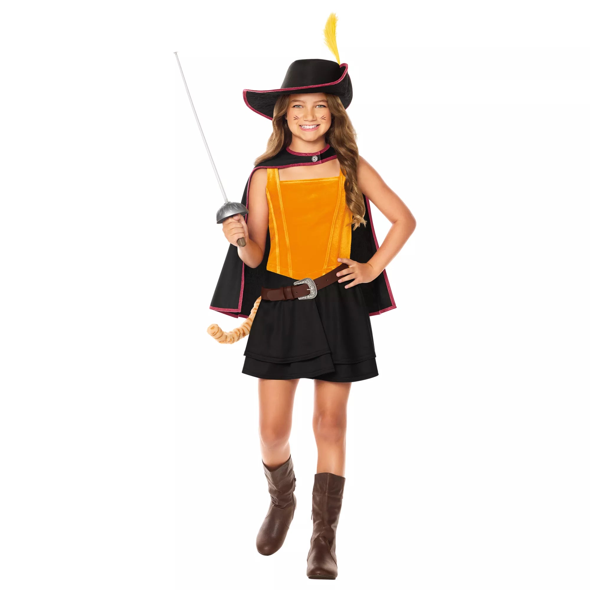 Kids Puss in Boots Dress Costume - Shrek