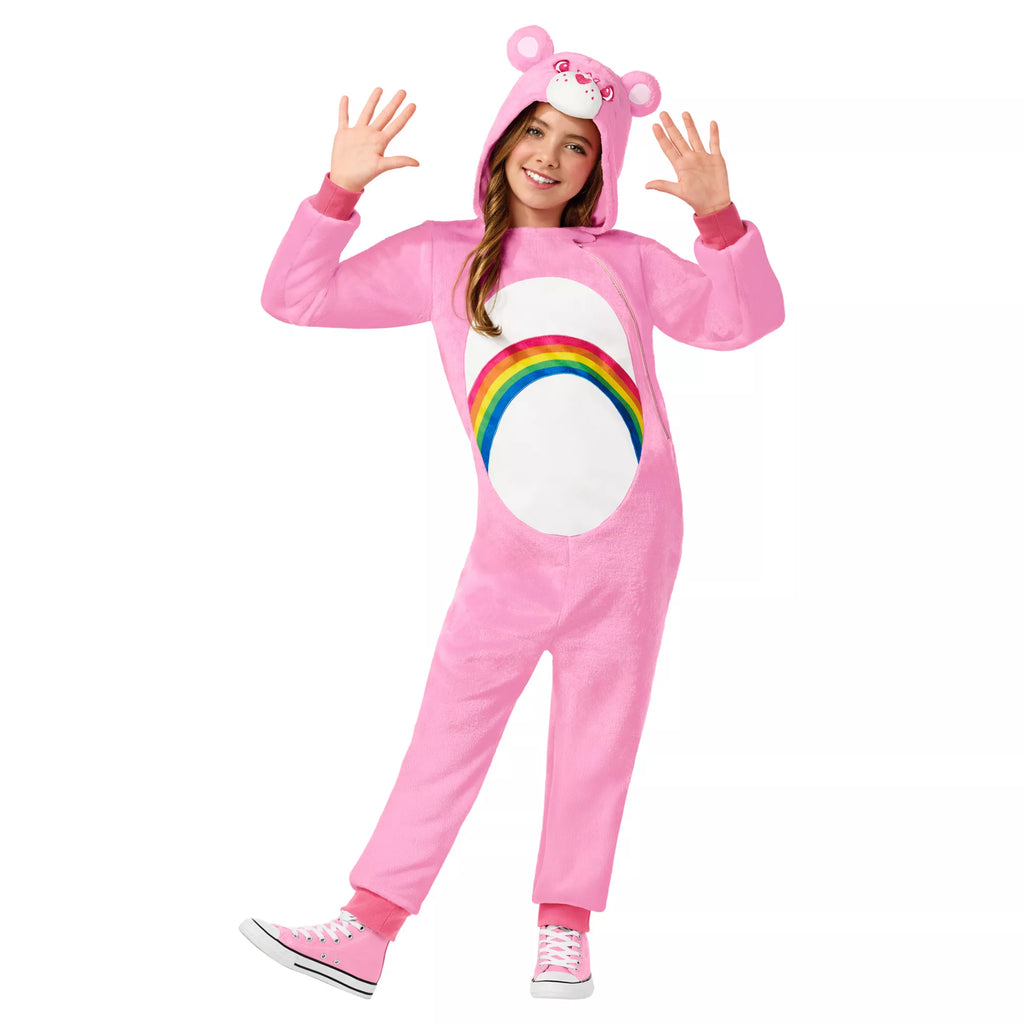 Kids Cheer Bear Jumpsuit Costume - Care Bears