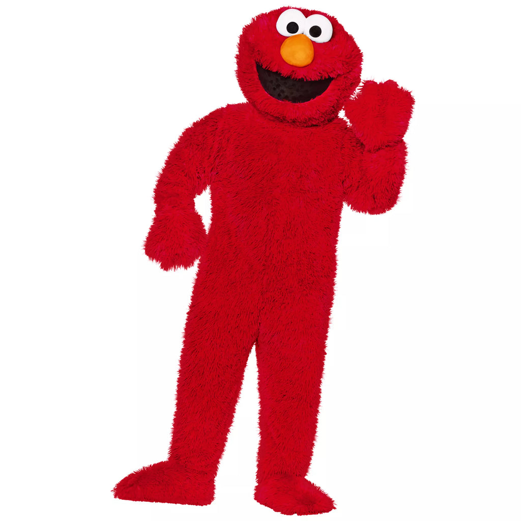 Adult Elmo Jumpsuit Costume - Sesame Street