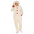 Adult Lamb Chop Jumpsuit Costume