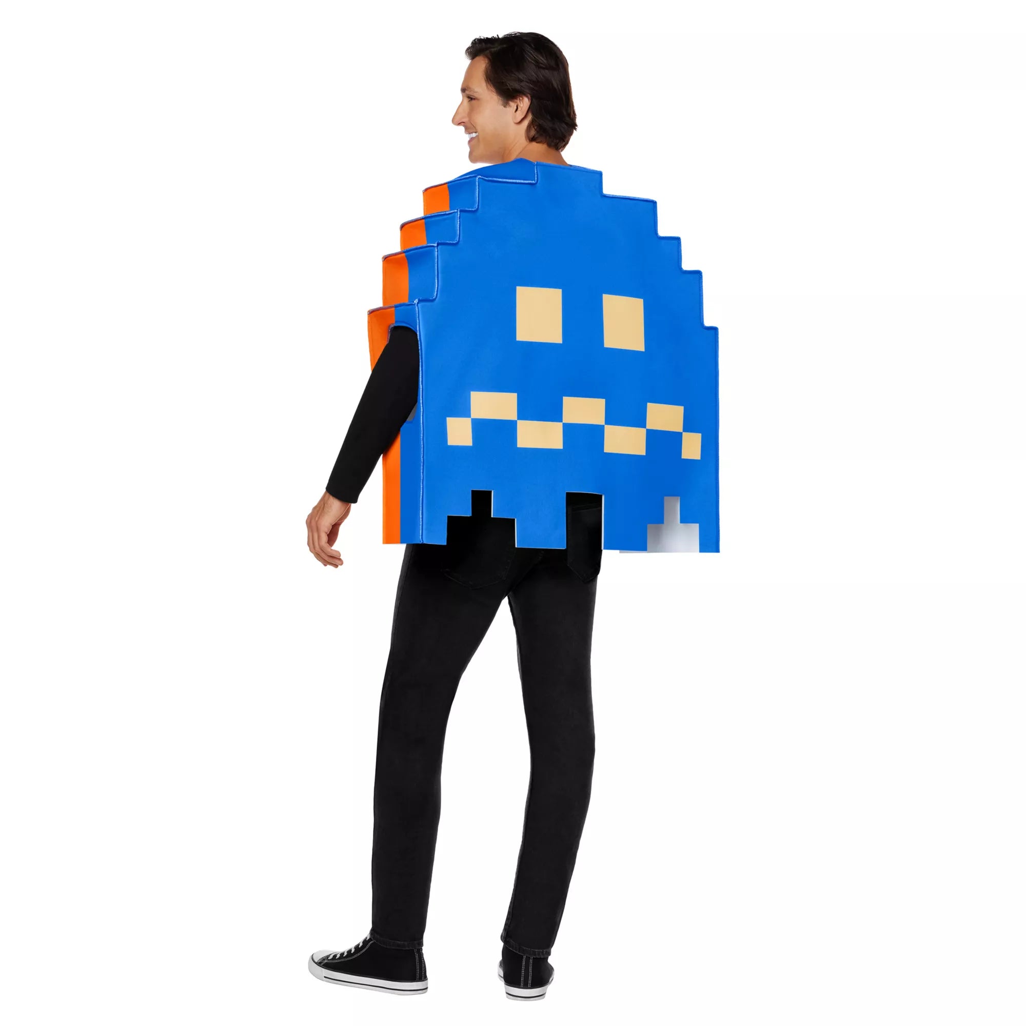 Adult Clyde & Blue Ghost Reversible 3D Costume - Pac-Man