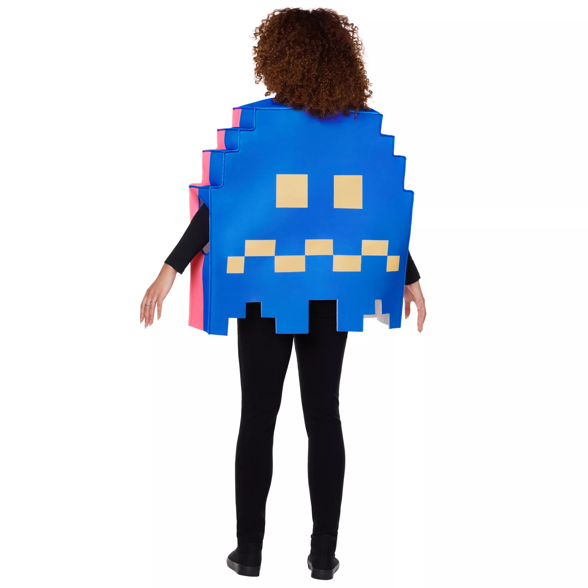 Adult Pinky & Blue Ghost Reversible 3D Costume - Pac-Man