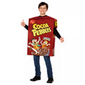 Kids Cocoa Pebbles Cereal Box 3D Costume