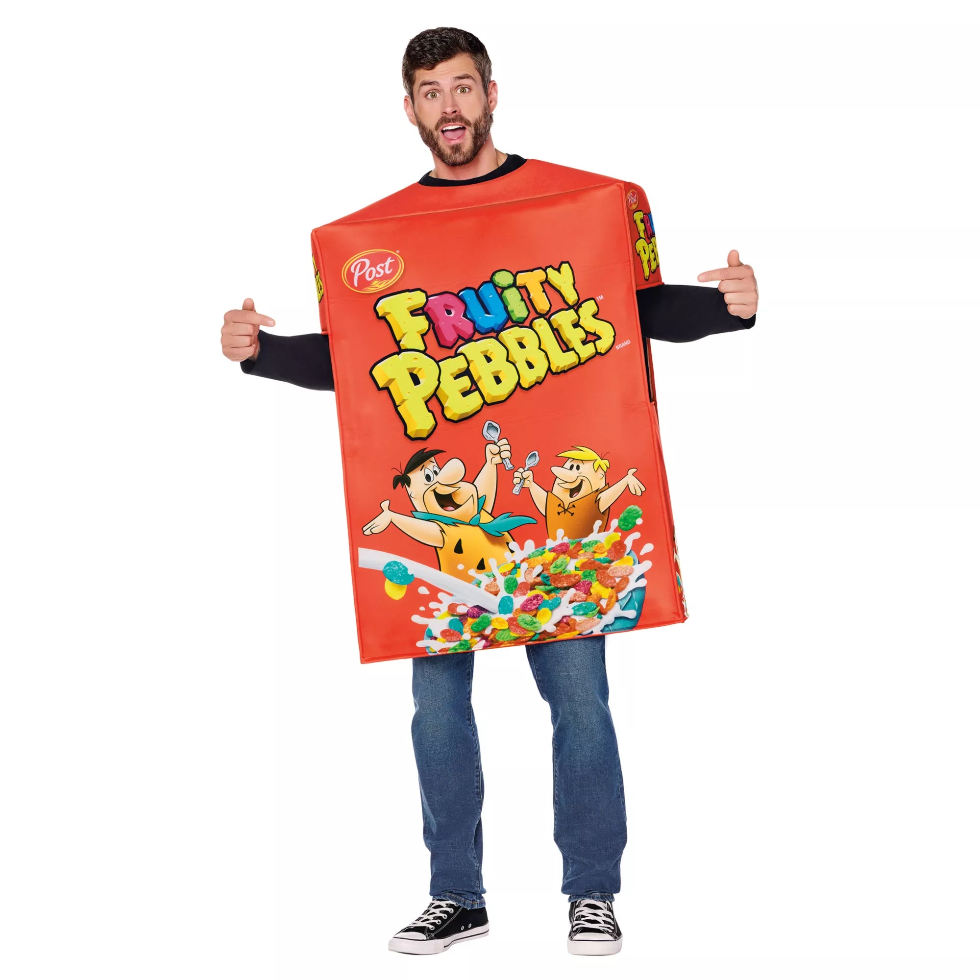 Kids Fruity Pebbles Cereal Box 3D Costume