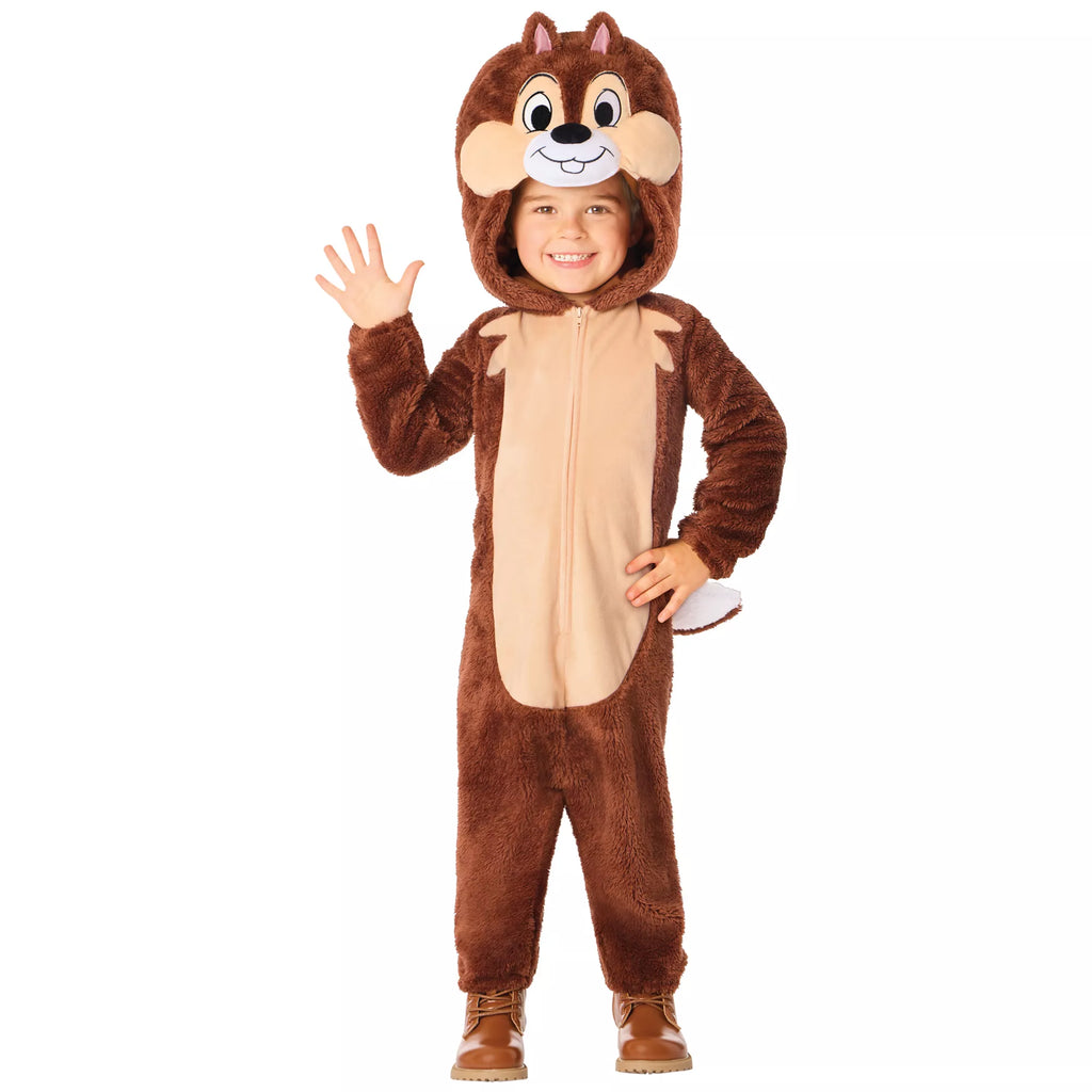 Toddler Chip Jumpsuit Costume - Chip 'n Dale