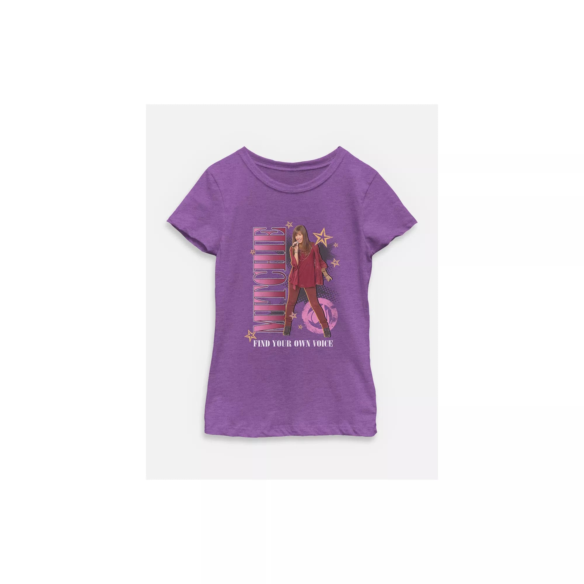 Kids Camp Rock Mitchie Purple T Shirt