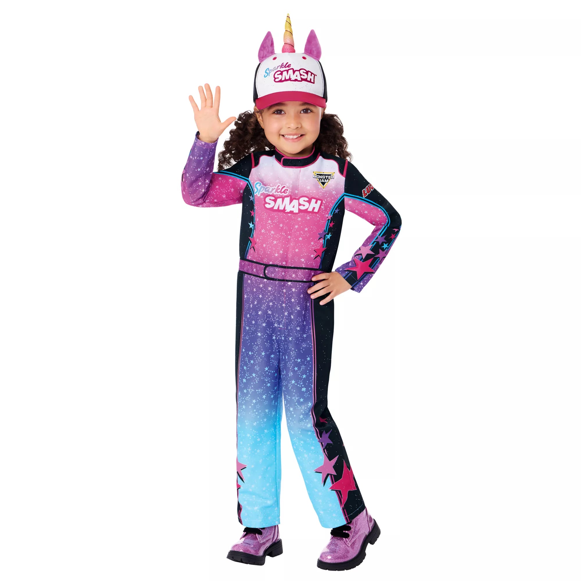 Toddler Monster Jam Sparkle Smash Costume