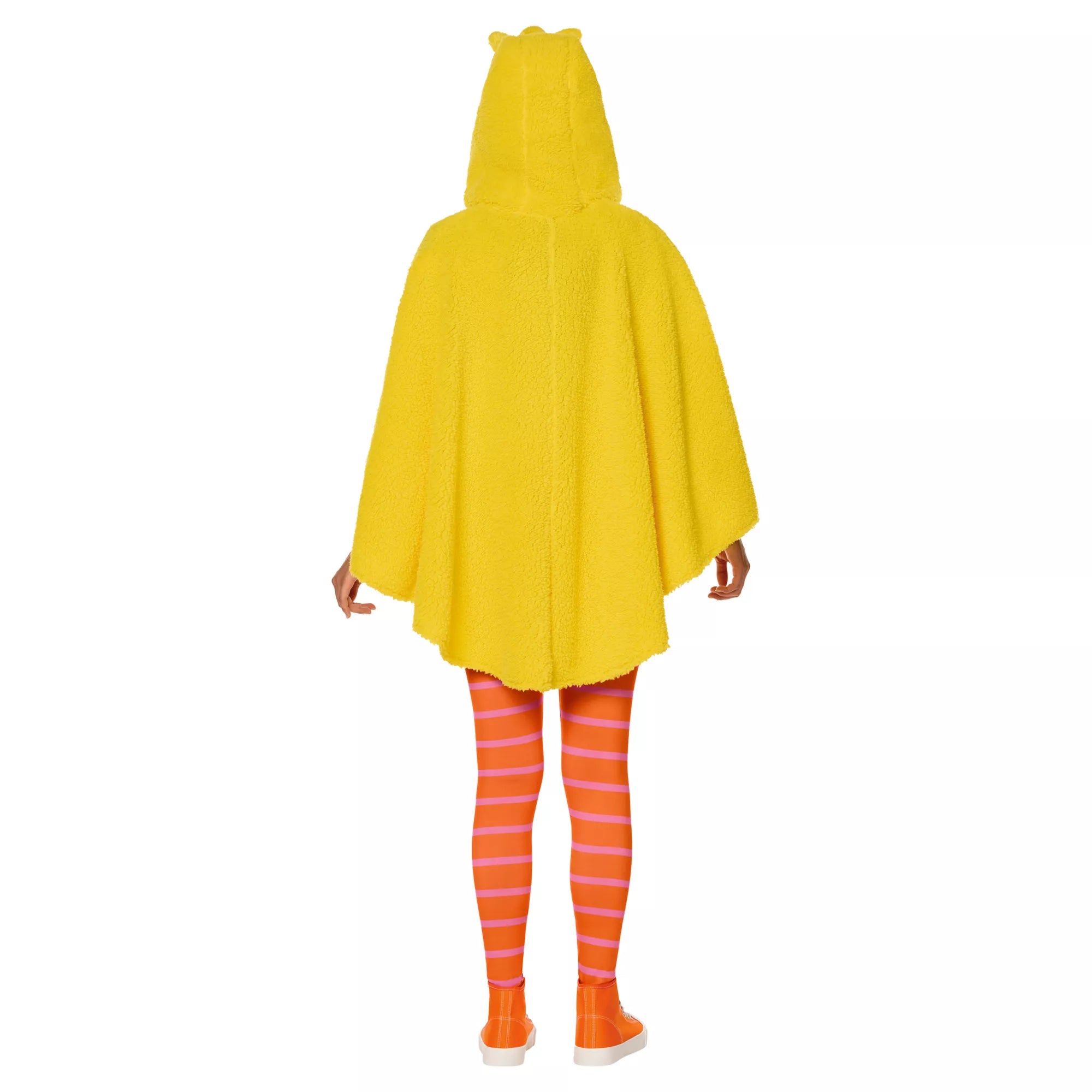 Adult Big Bird Poncho Costume - Sesame Street