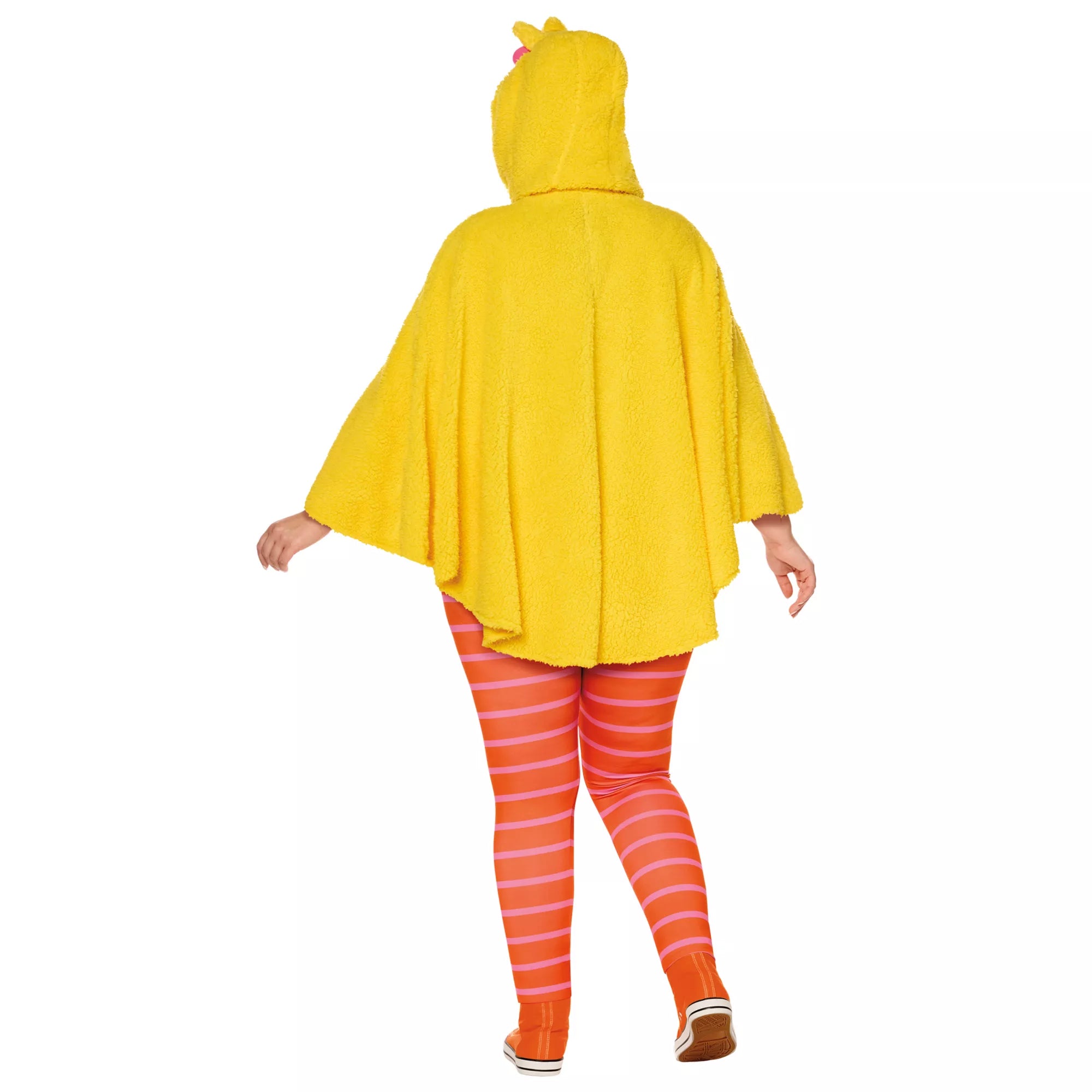 Adult Big Bird Poncho Costume - Sesame Street